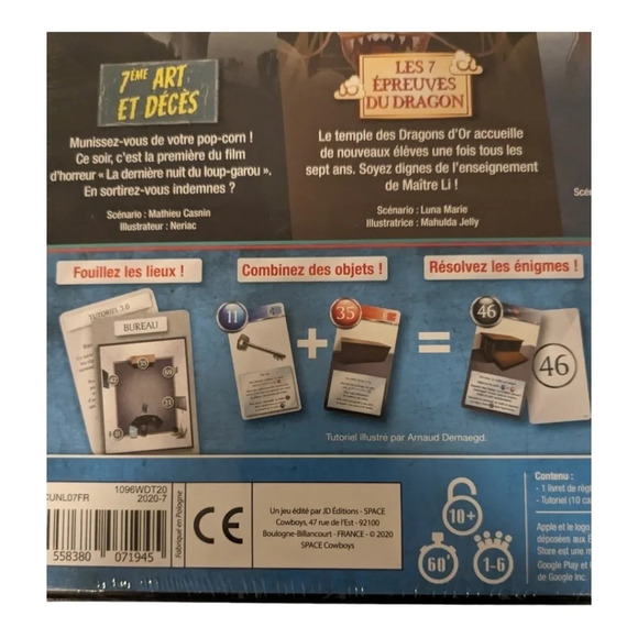 Unlock Epic Adventures Card Game (French) NWT - Picture 6 of 6